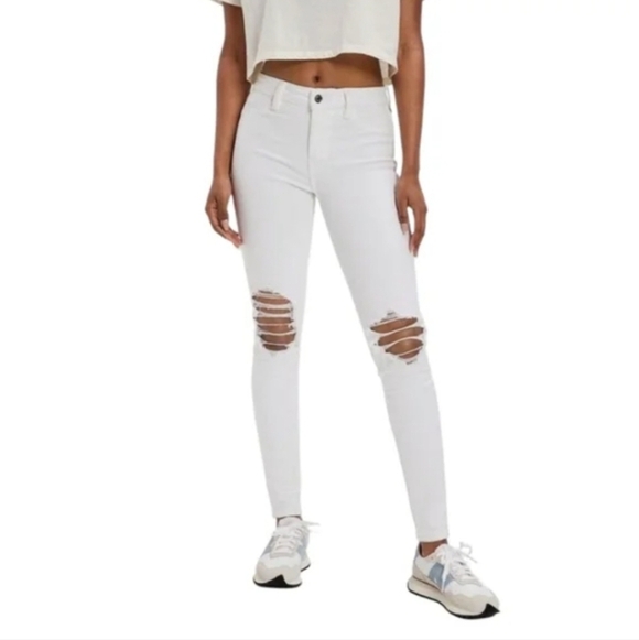American Eagle Outfitters Denim - American Eagle Next Level Stretch Distressed Hi Rise Jegging